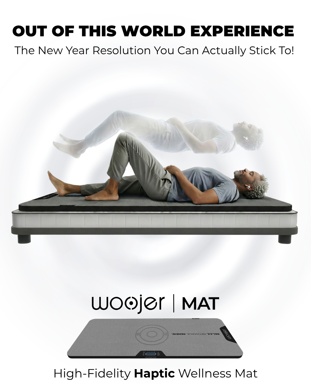 Woojer MAT haptic wellness mat 2