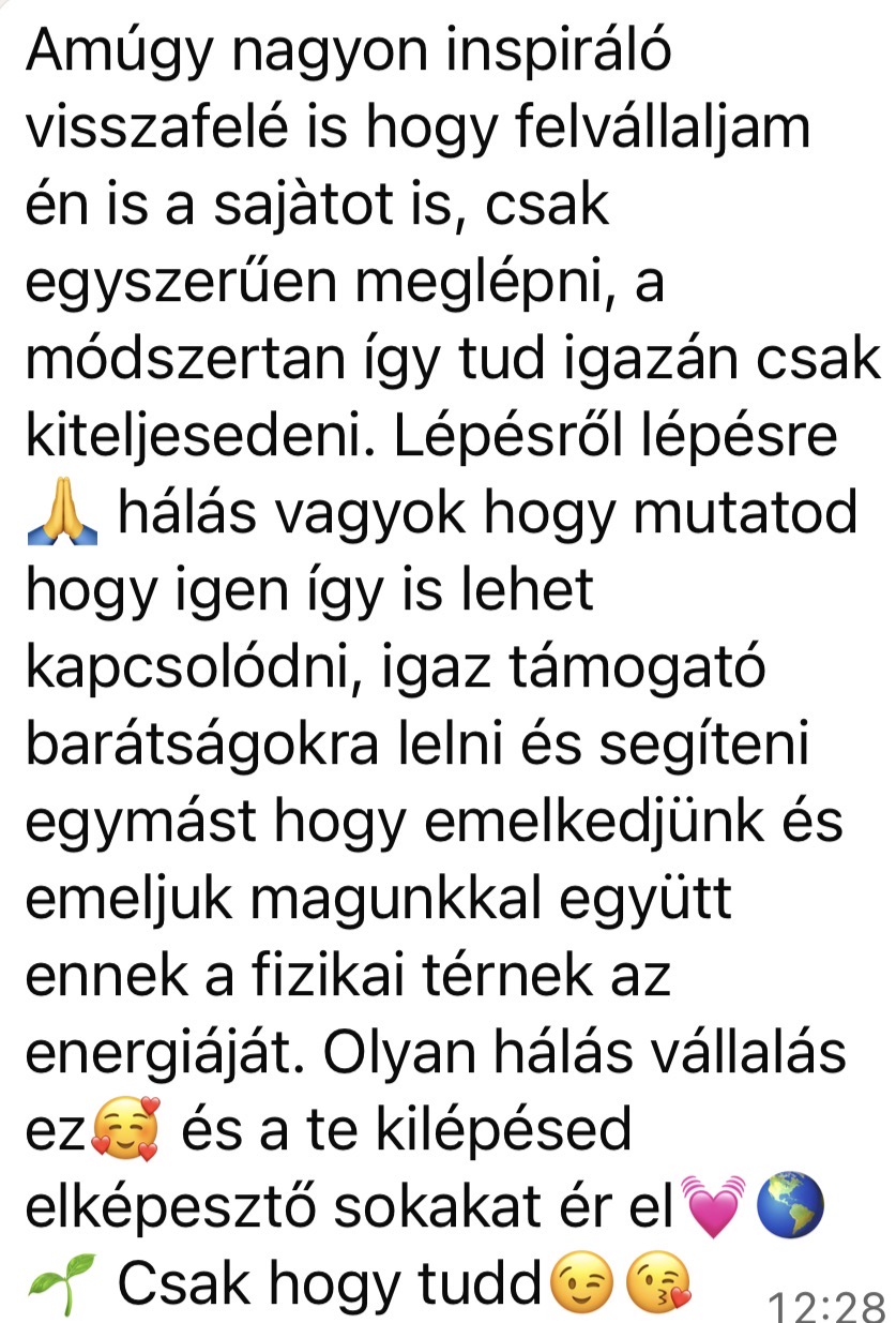 Testimonial from a client